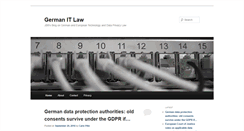 Desktop Screenshot of germanitlaw.com